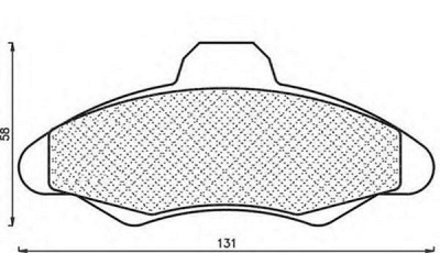MAGNETI MARELLI 430216170286 -  Комплект тормозных колодок, дисковый тормоз